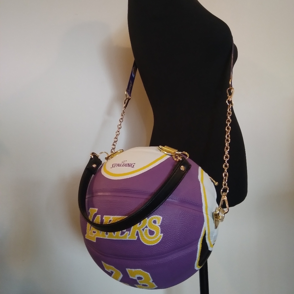 LIMITED EDITION Lebron James LAKERS Basketball Purse 🏀 (LAST ONE) - Picture 13 of 16
